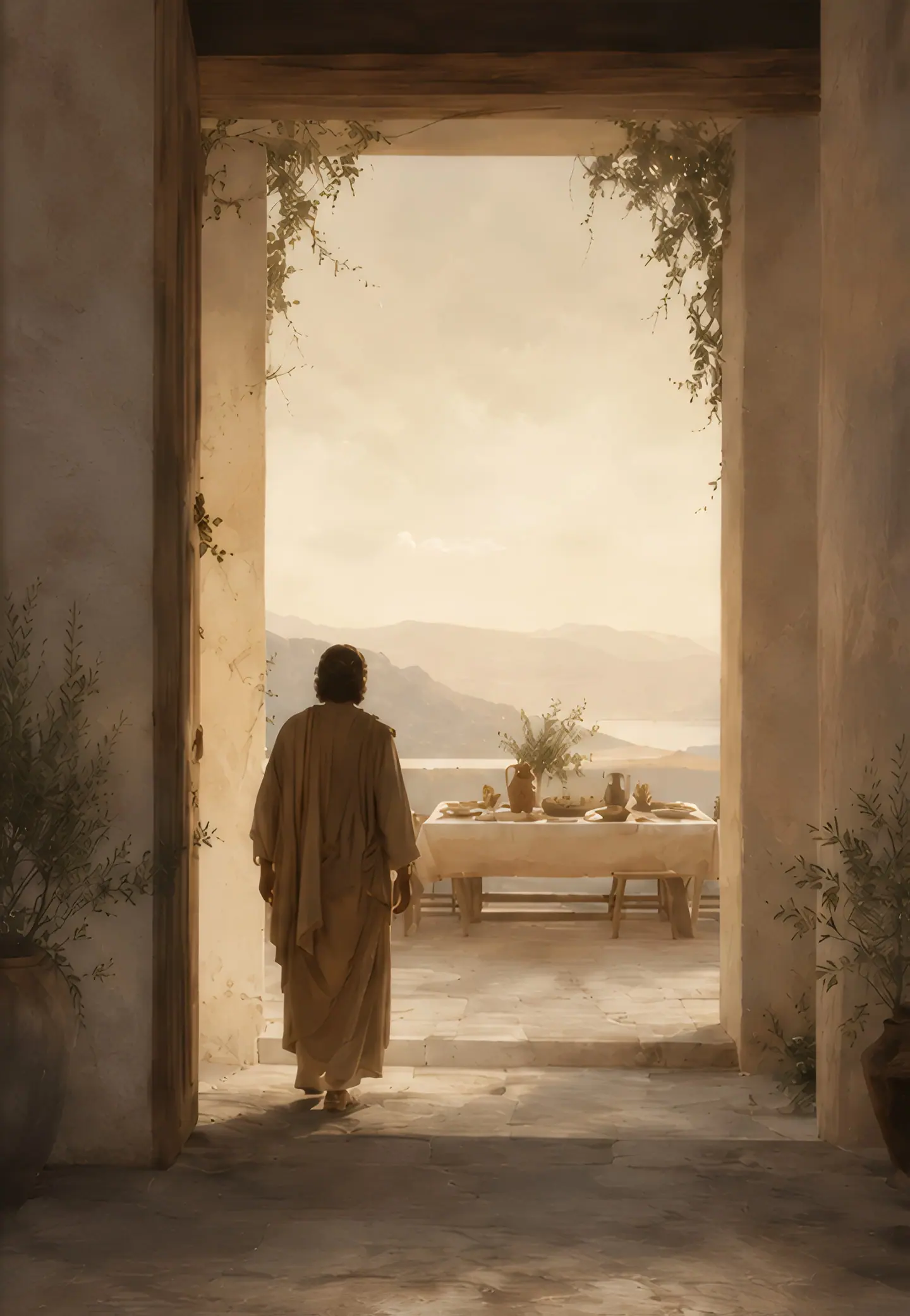 THE TABLE, Lucas 15:23–24. Arte de la serie HOME de PATMOS.